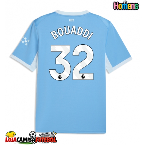 Camisa de Futebol Manchester City Ayyoub Bouaddi #32 Equipamento Principal 2026-27 Manga Curta